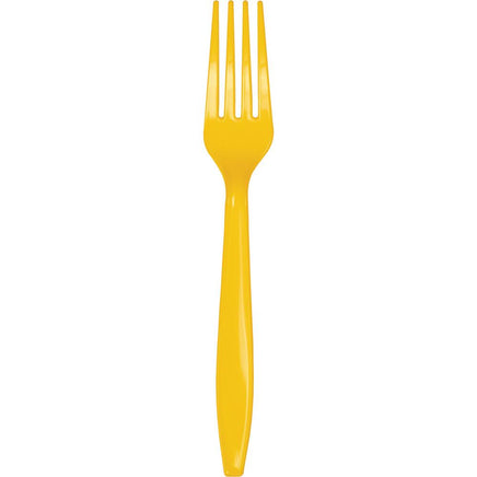 Schools Bus Yellow Forks 24 ct.