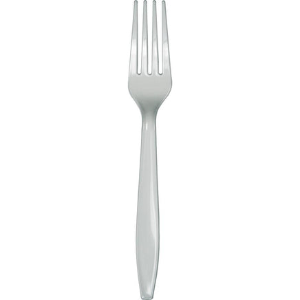 Shimmering Silver Forks 24 ct.