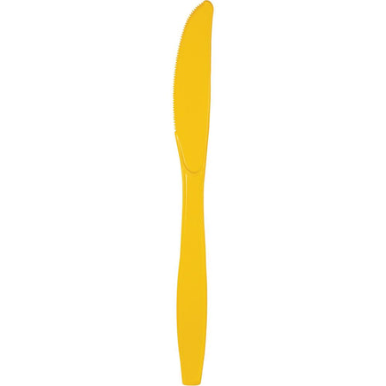 School Bus Yellow Knives 24 ct.