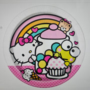 Hello Kitty & Friends Round 7" Dessert Plates  8 ct.