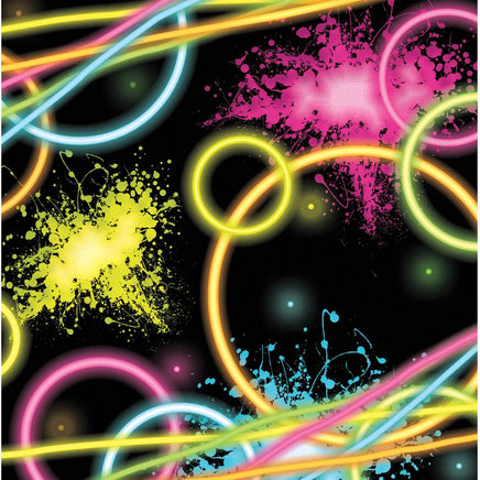 Glow Party Beverage Napkins 16 ct.