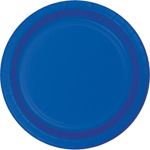 9 in. Cobalt Blue Lunch Paper Plates 75 ct. 