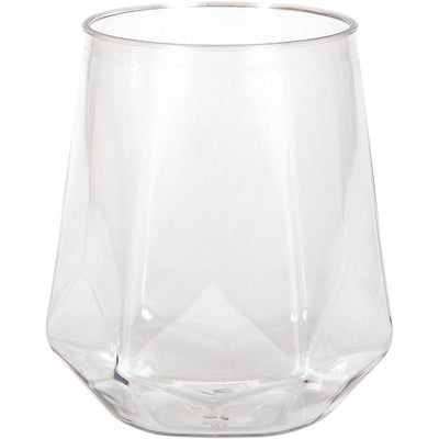 14OZ. STEMLESS PLASTIC WINE GLASS 