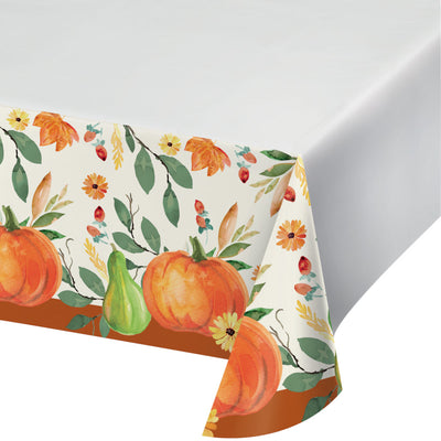 Giving Thanks Paper Tablecover 54