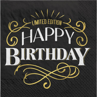 Better with Age Birthday Beverage Napkins 16 ct.