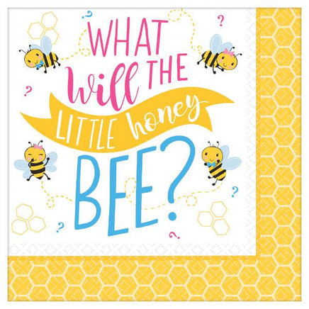 Little Honey Bee Lunch Napkins 16 ct.