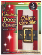 Santa Belt Christmas Door Cover