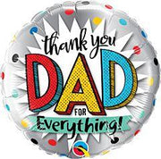 18" THANK YOU DAD FOR EVERYTHING