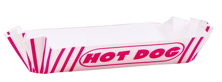 Paper Hot Dog Trays 8 ct.