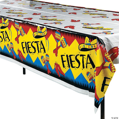 Fiesta Plastic Table Cover 54