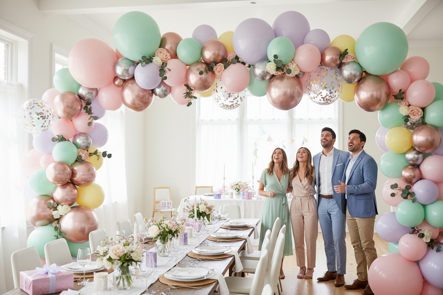 Balloon Garlands vs. Traditional Decorations: Which Option Truly Wows Your Guests?