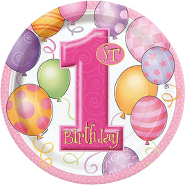 1st Birthday Pink