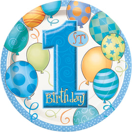 1st Birthday Blue