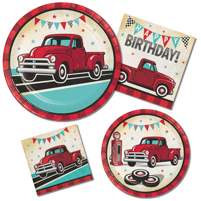 VINTAGE RED TRUCK