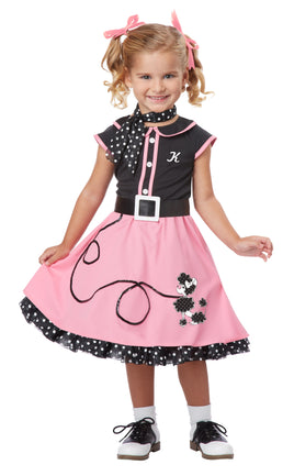 50'S POODLE CUTIE - TODDLER M (3-4)