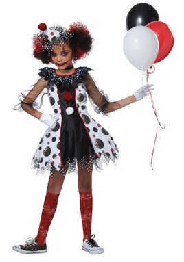 CREEPY CLOWN GIRL - CHILD Medium