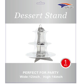 Dessert Stand- Silver
