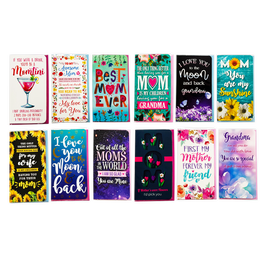 Greeting Card Mother's Day Mom Theme Assortment- 12/Pack