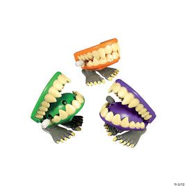 Monster Wind-Up Chomping Teeth (Assorted Colors)