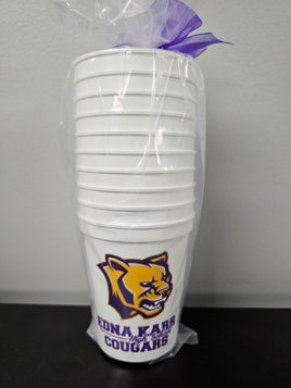 Edna Karr High School Plastic Cups 10 ct.