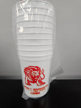 Booker T. Washington High School Plastic Cups 10 ct.