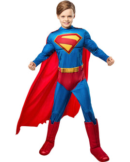 Superman Deluxe Kids Costume X-Small