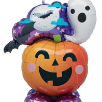 53" FUN AND SPOOKY GHOST PUMPKIN AIRLOONZ