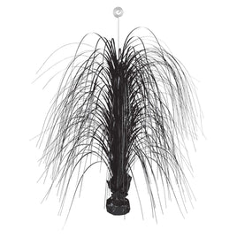 Large Foil Spray Centerpiece - Jet Black