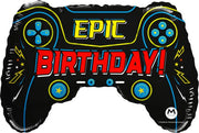 28" Epic Birthday Controller Jumbo Balloon