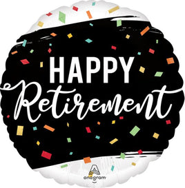 17" Retirement Foil Balloon