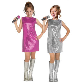 Pop Star Child Costume Small (4 to 6) / Pink