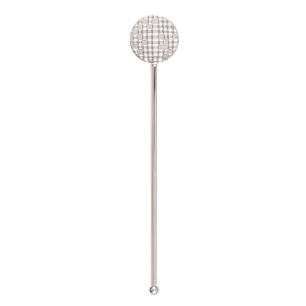 Silver Disco Ball Drink Stirrers  8 ct.