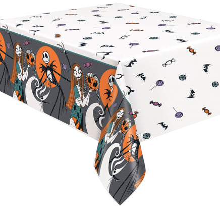 54" x 84" Disney Nightmare Before Christmas Rectangular Plastic Table Cover  1 ct.