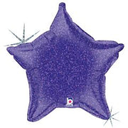 21" Purple Dazzler Star