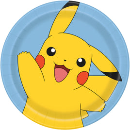 9" Pokemon Paper Plates 8 ct.