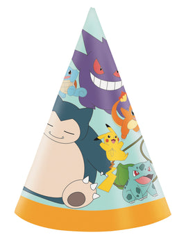 Pokemon Party Hats 8 ct.