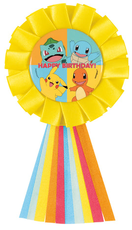 Pokemon Happy Birthday Badge