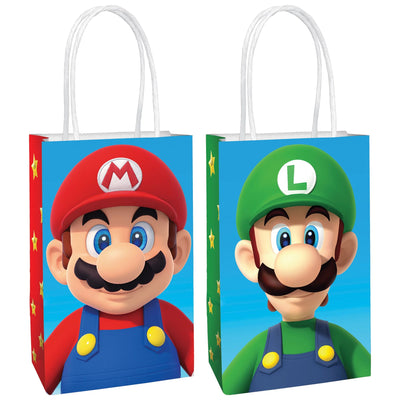 Super Mario Bros. Paper Kraft Bags