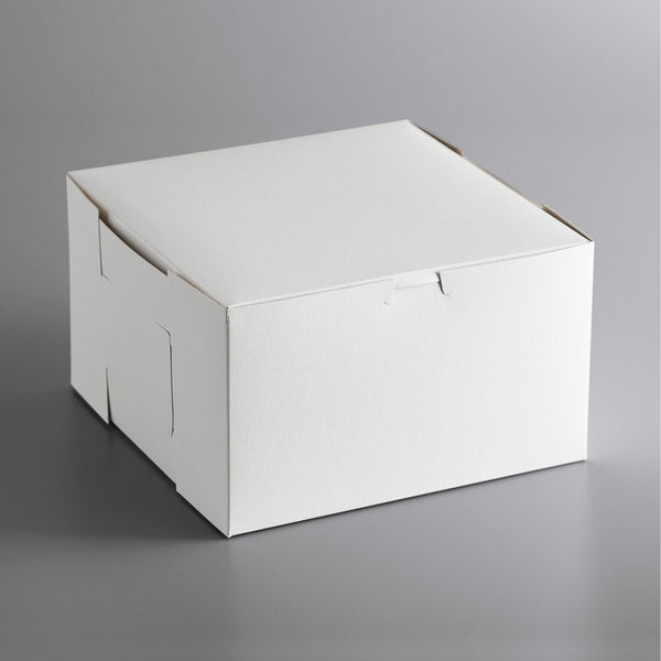 10" X 10" X 6" White Cake Box 1 ct.