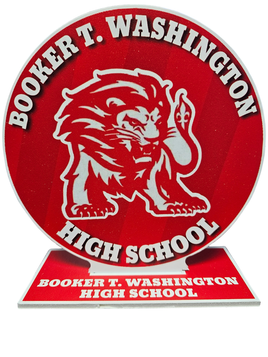 Booker T. Washington High School Mini Table Centerpiece