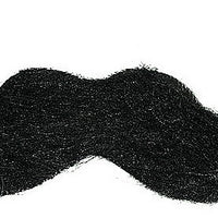 Synthetic Polyester Self Adhesive Mustaches (Assorted Styles) 1 ct.