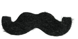 Synthetic Polyester Self Adhesive Mustaches (Assorted Styles) 1 ct.