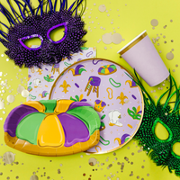 King Cake Plate