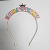 Birthday Princess Rhinestone Headband