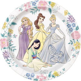 Disney Princess 9" Round Dinner Plates  8 ct.