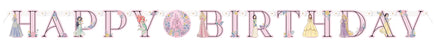 Disney Princess "Happy Birthday"Jointed Banner