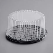 9" High Dome Cake Container Clear Dome Lid