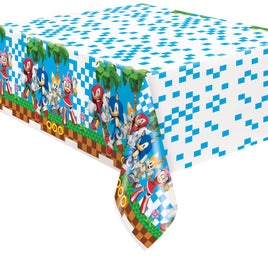 Sonic the Hedgehog Rectangular Plastic Table Cover  54" x 84"