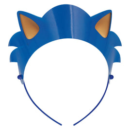 Sonic the Hedgehog Paper Party Headbands  4ct