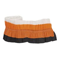 Black & Orange Tissue Paper Garland